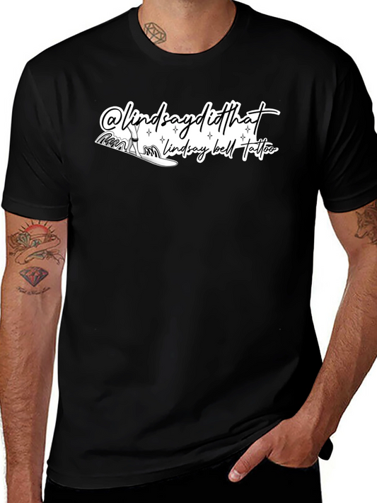 Lindsay Bell Tattoo Black Graphic Tee