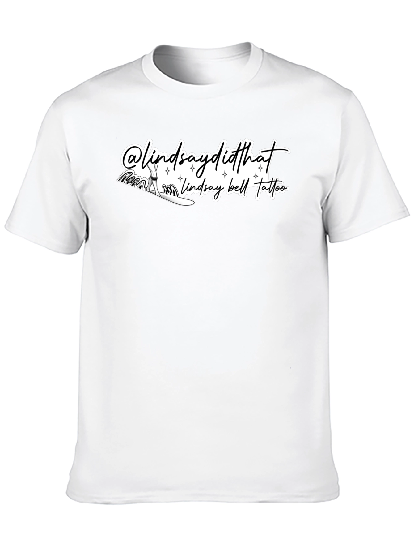 Lindsay Bell Tattoo Black Graphic Tee