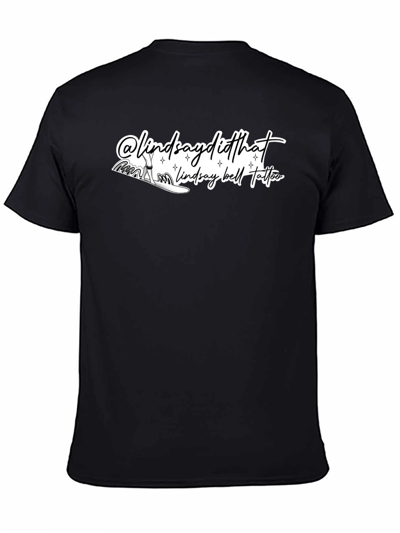Lindsay Bell Tattoo Black Graphic Tee