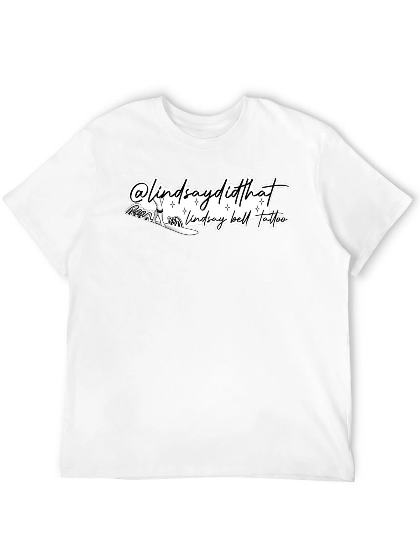 Lindsay Bell Tattoo Black Graphic Tee