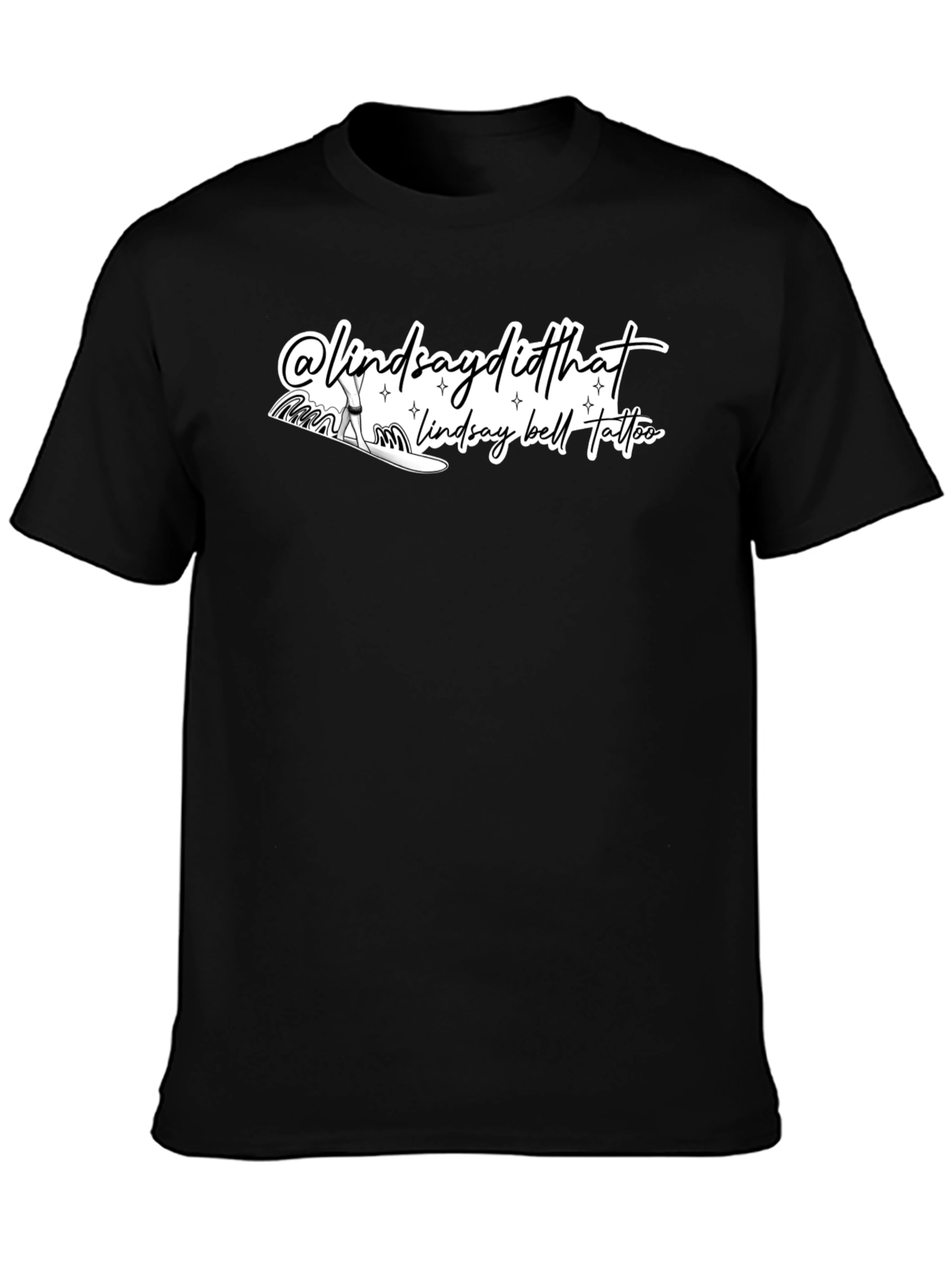 Lindsay Bell Tattoo Black Graphic Tee