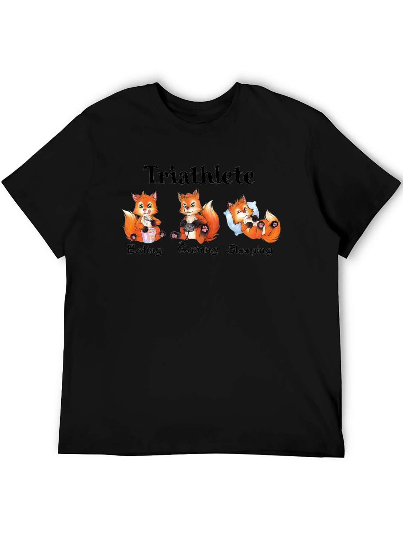 Triathlete Fox Graphic T-Shirt