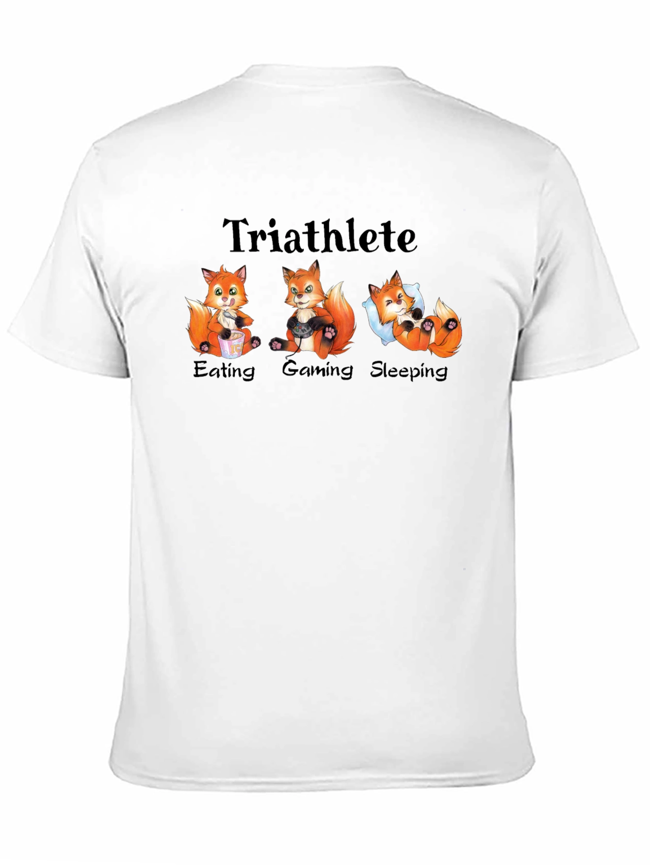 Triathlete Fox Graphic T-Shirt