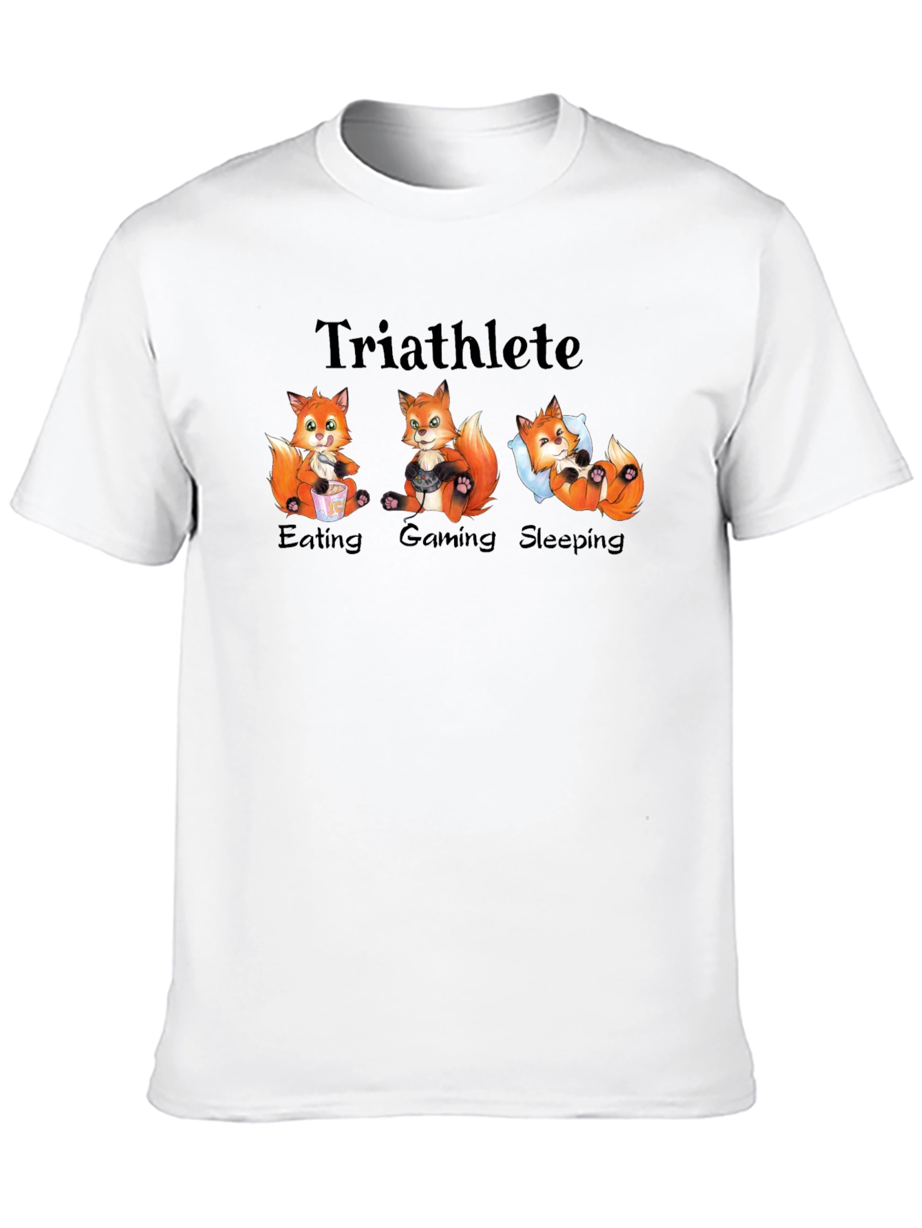Triathlete Fox Graphic T-Shirt
