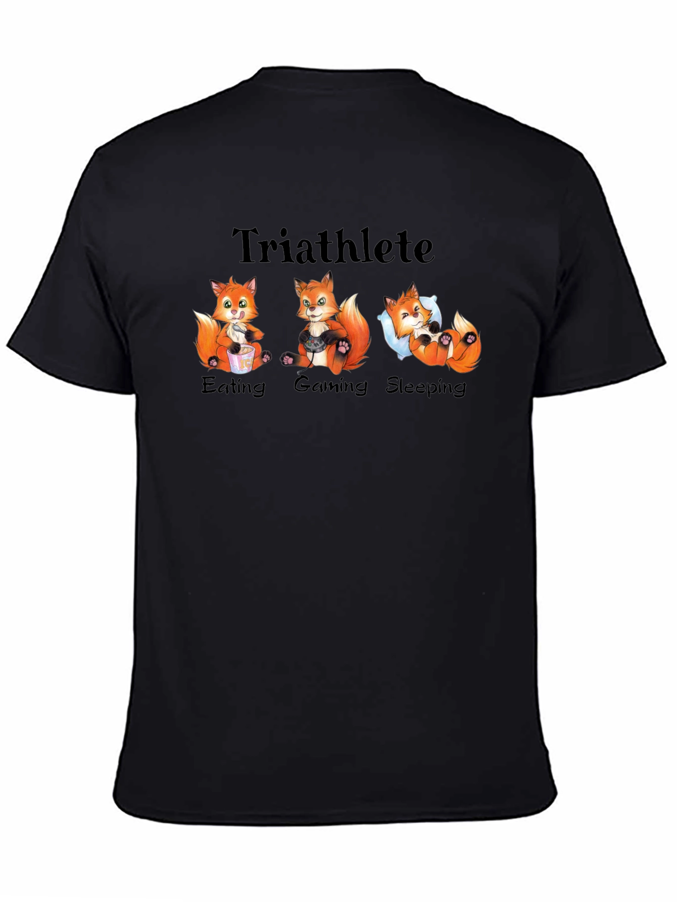 Triathlete Fox Graphic T-Shirt