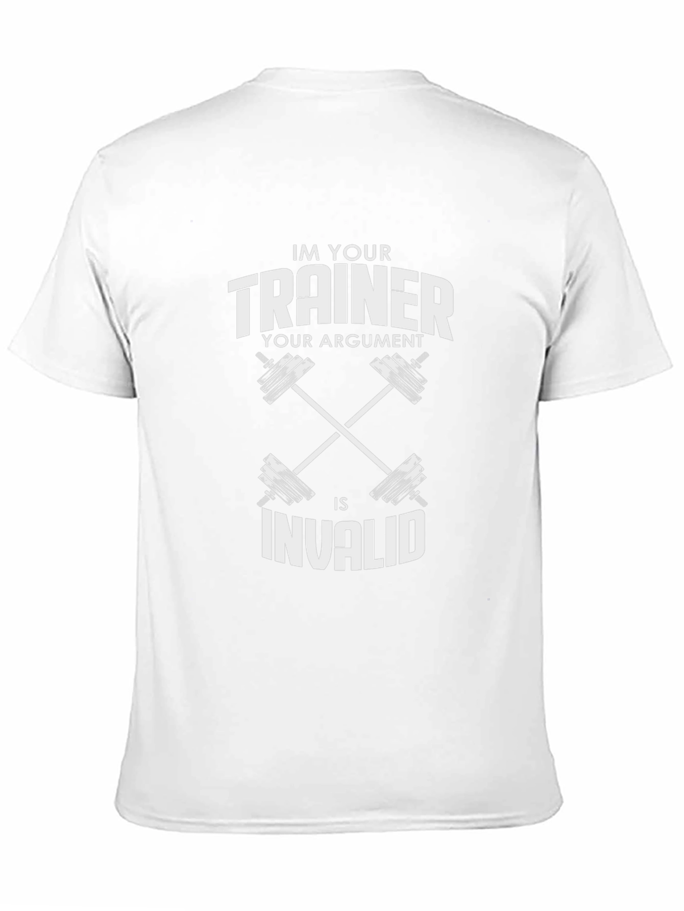 Trainer Argument Invalid Gym T-Shirt