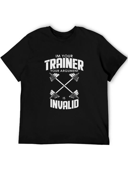 Trainer Argument Invalid Gym T-Shirt