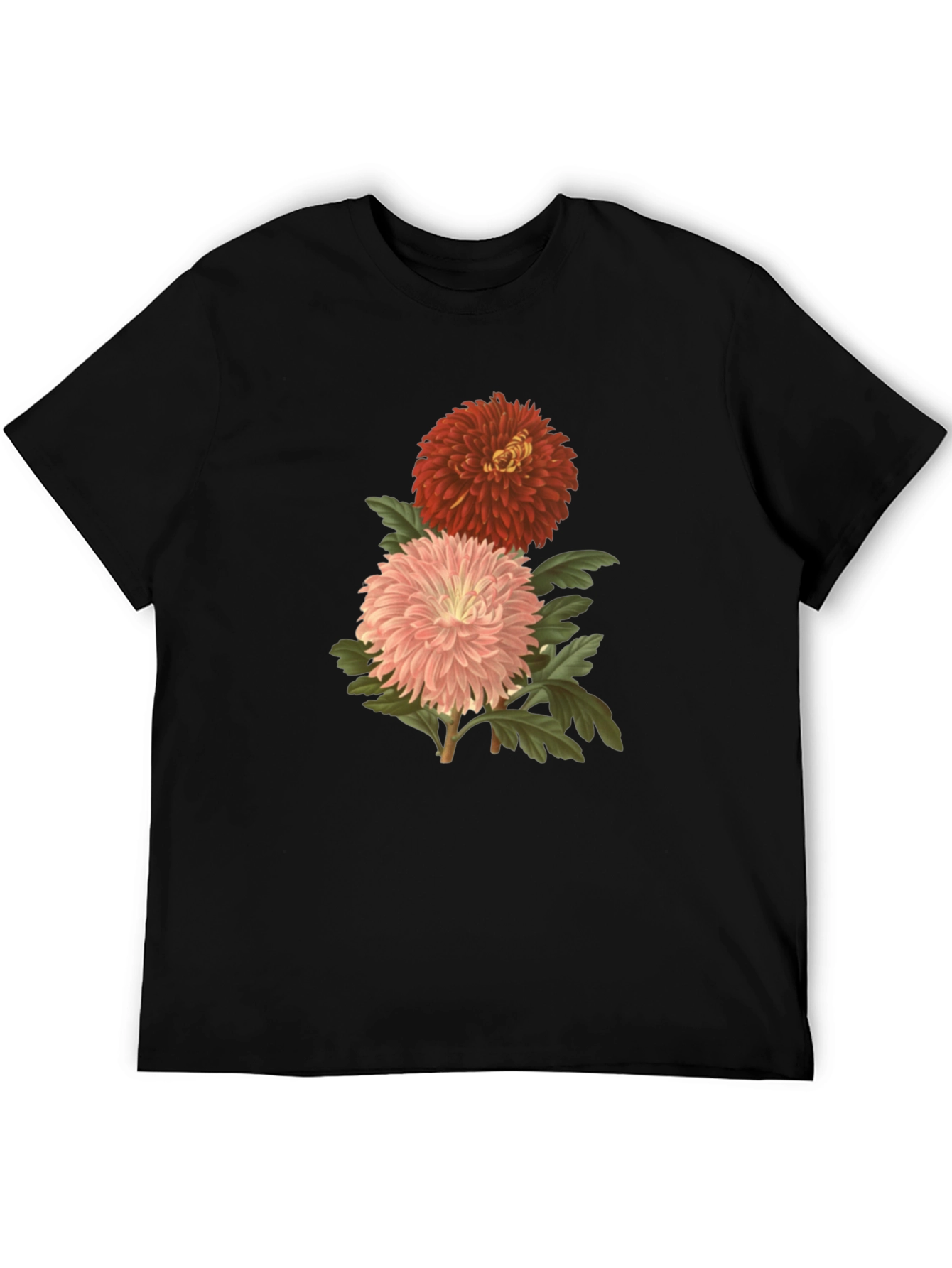 Floral Chrysanthemum Graphic Tee
