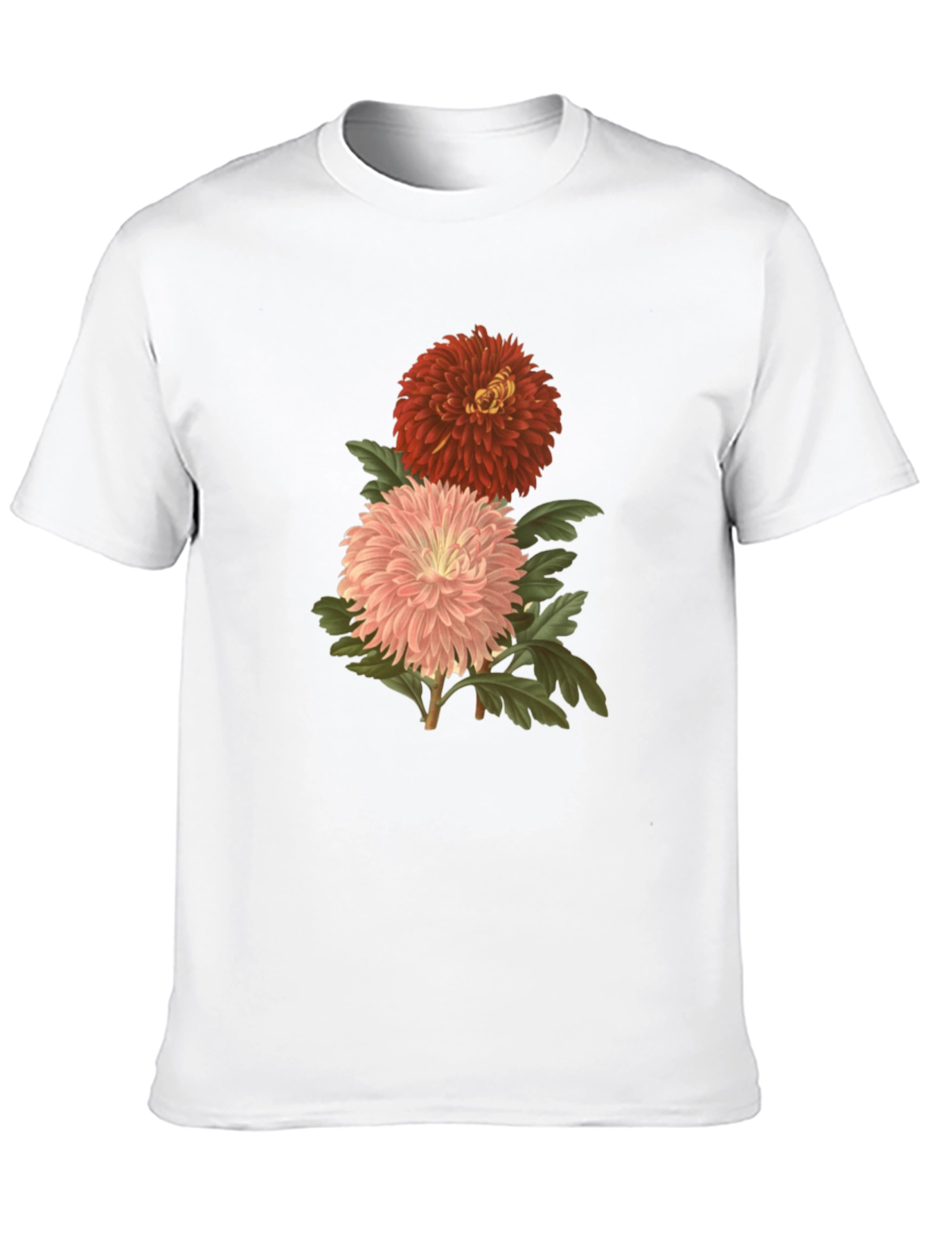 Floral Chrysanthemum Graphic Tee