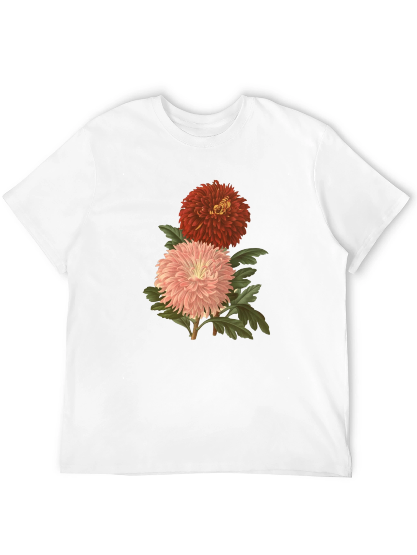 Floral Chrysanthemum Graphic Tee