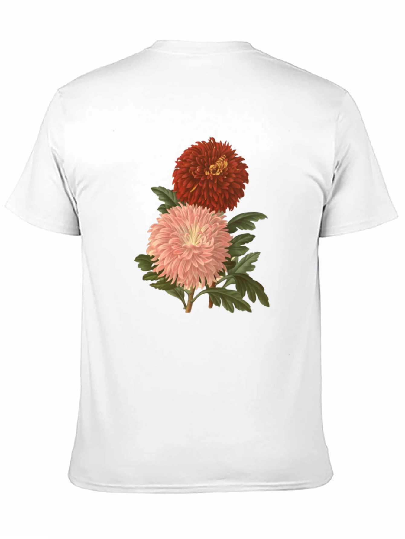 Floral Chrysanthemum Graphic Tee