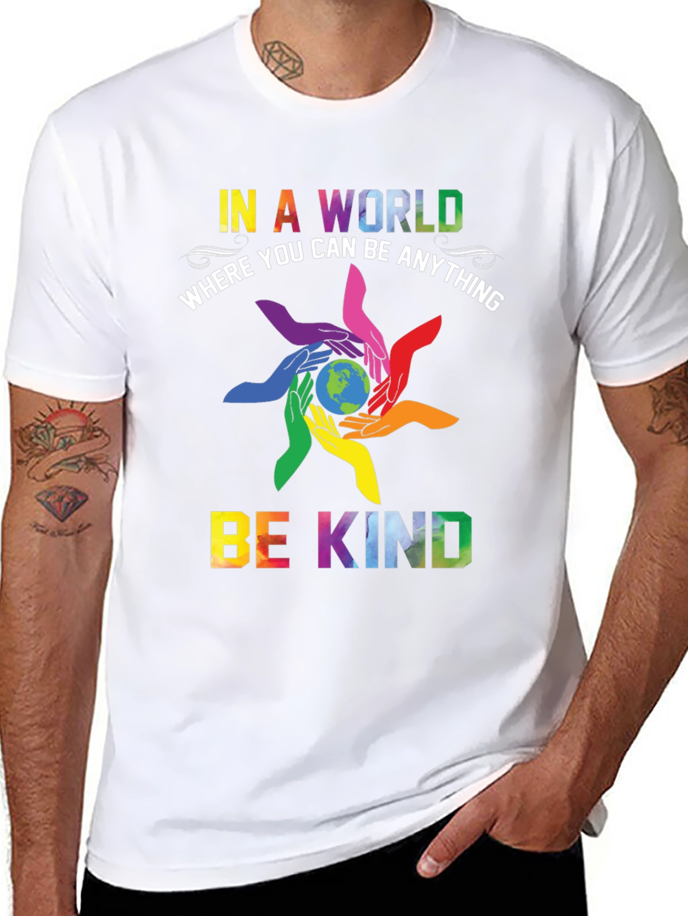 Be Kind T-Shirt - World Graphic Tee