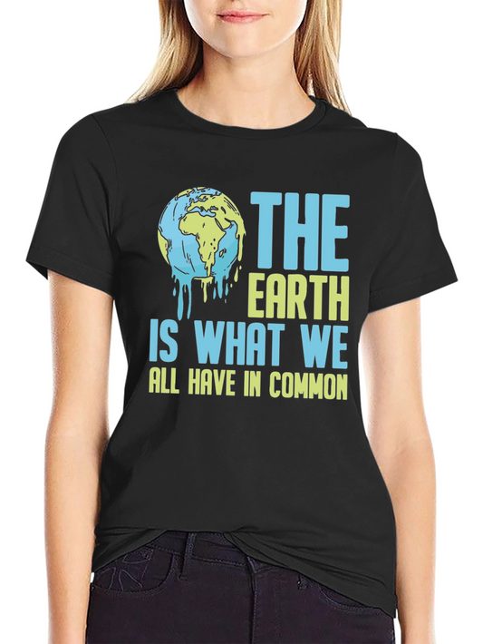 Earth Common Black T-Shirt