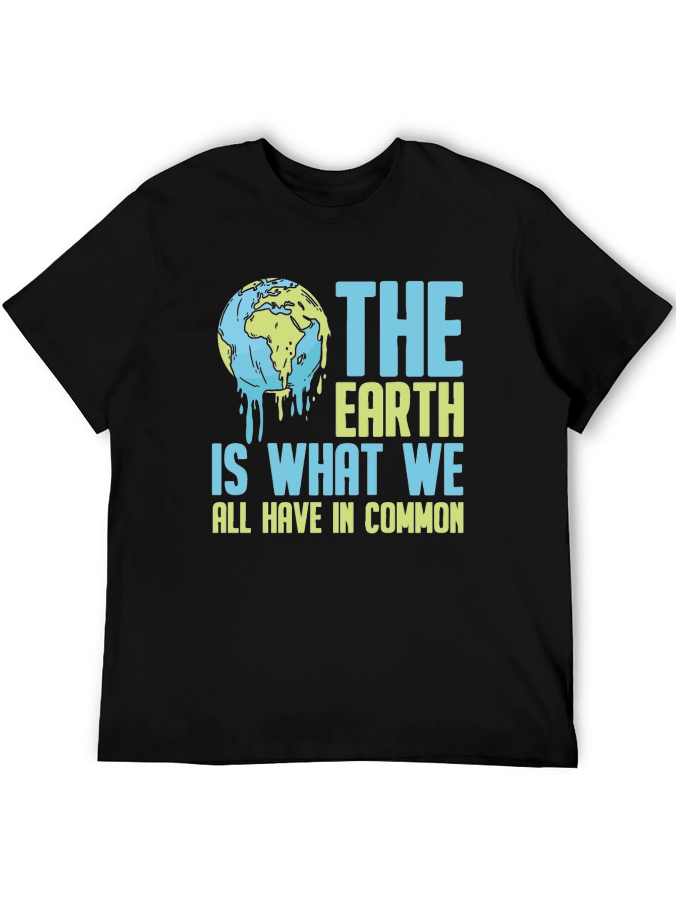 Earth Common Black T-Shirt