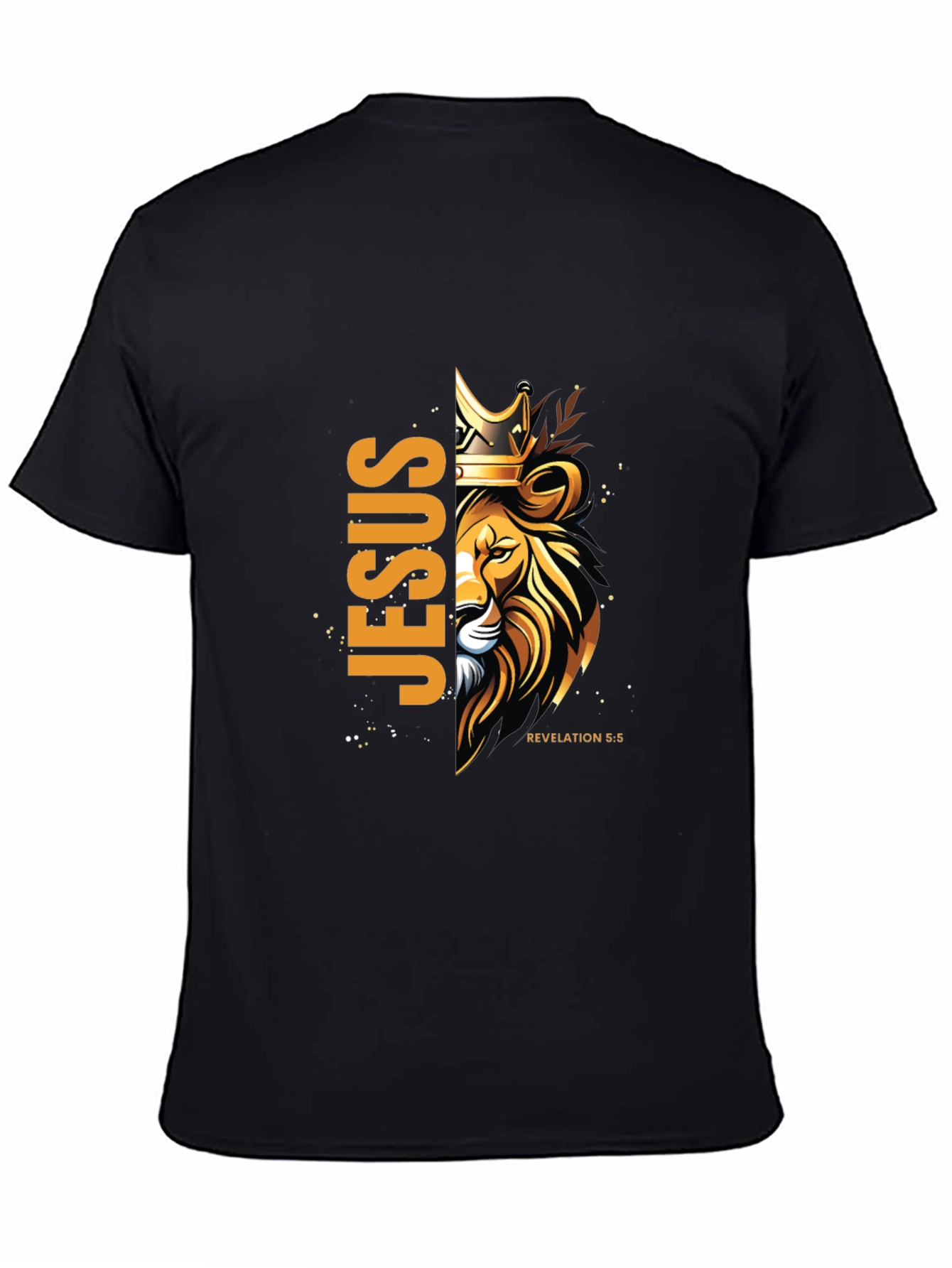Jesus Lion Crown Graphic Tee