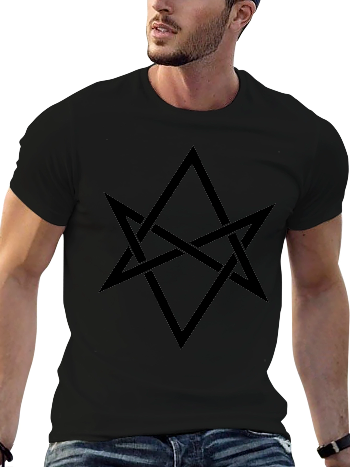 Mystic Symbol Tee - Stylish Graphic Print T-Shirt