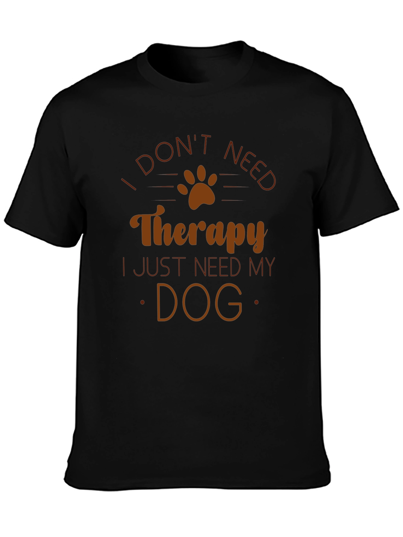 Dog Therapy Graphic Tee - Comfort and Style