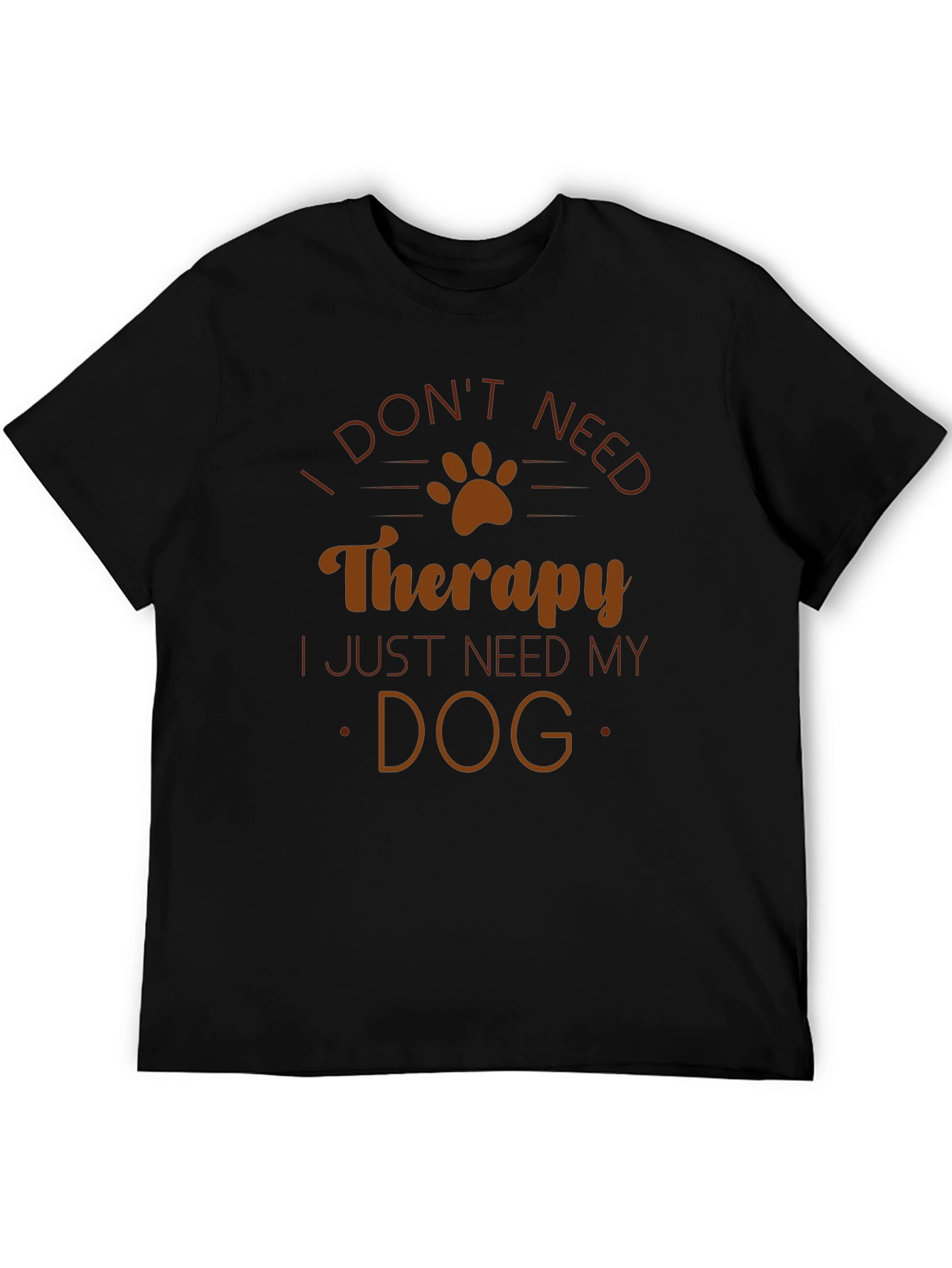 Dog Therapy Graphic Tee - Comfort and Style
