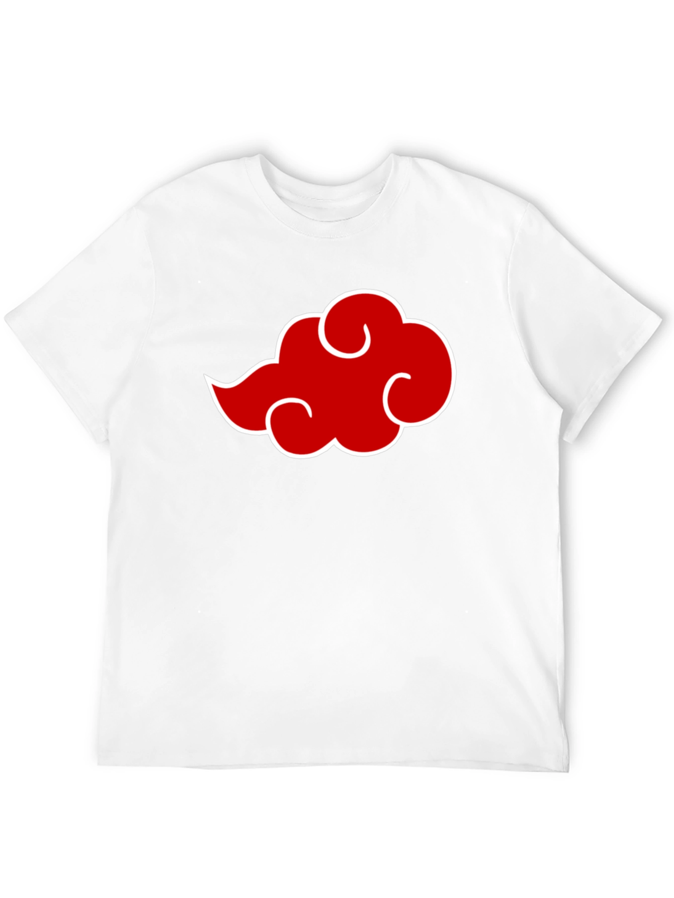 Akatsuki Cloud Anime T-Shirt - Classic Crew Neck Tee