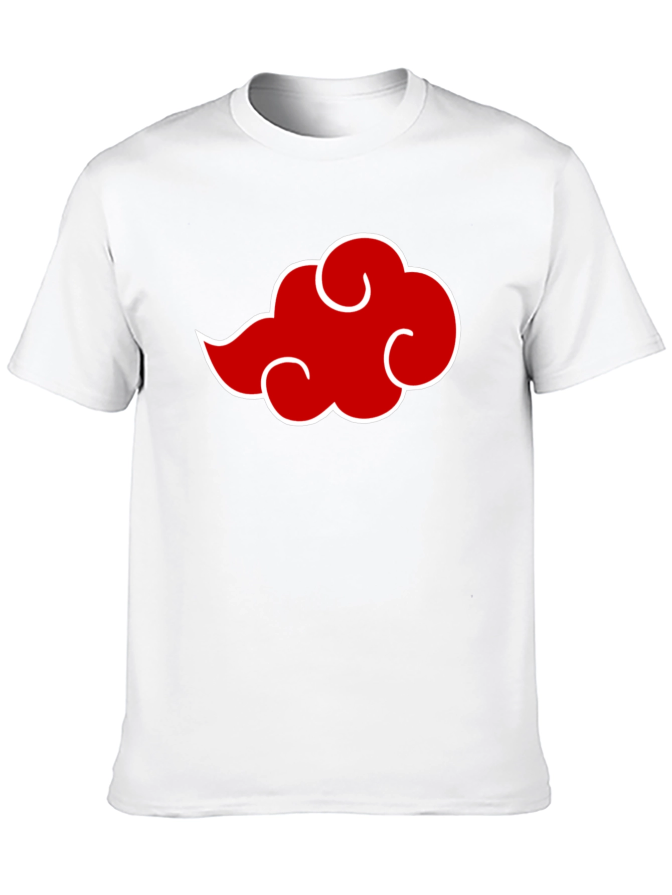 Akatsuki Cloud Anime T-Shirt - Classic Crew Neck Tee