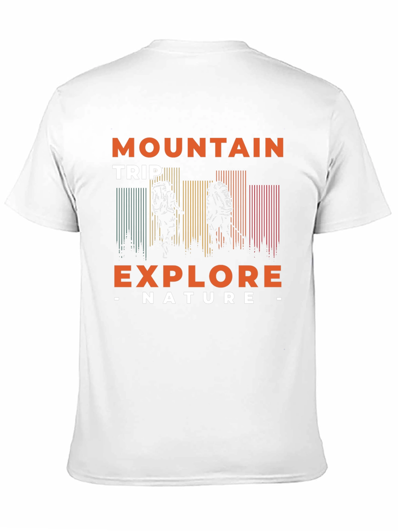 Mountain Trip Explore Nature Graphic Tee