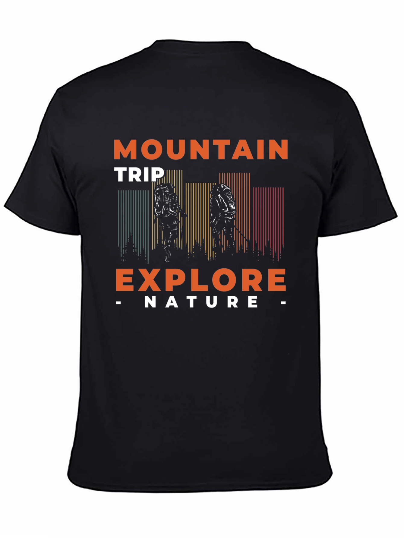Mountain Trip Explore Nature Graphic Tee