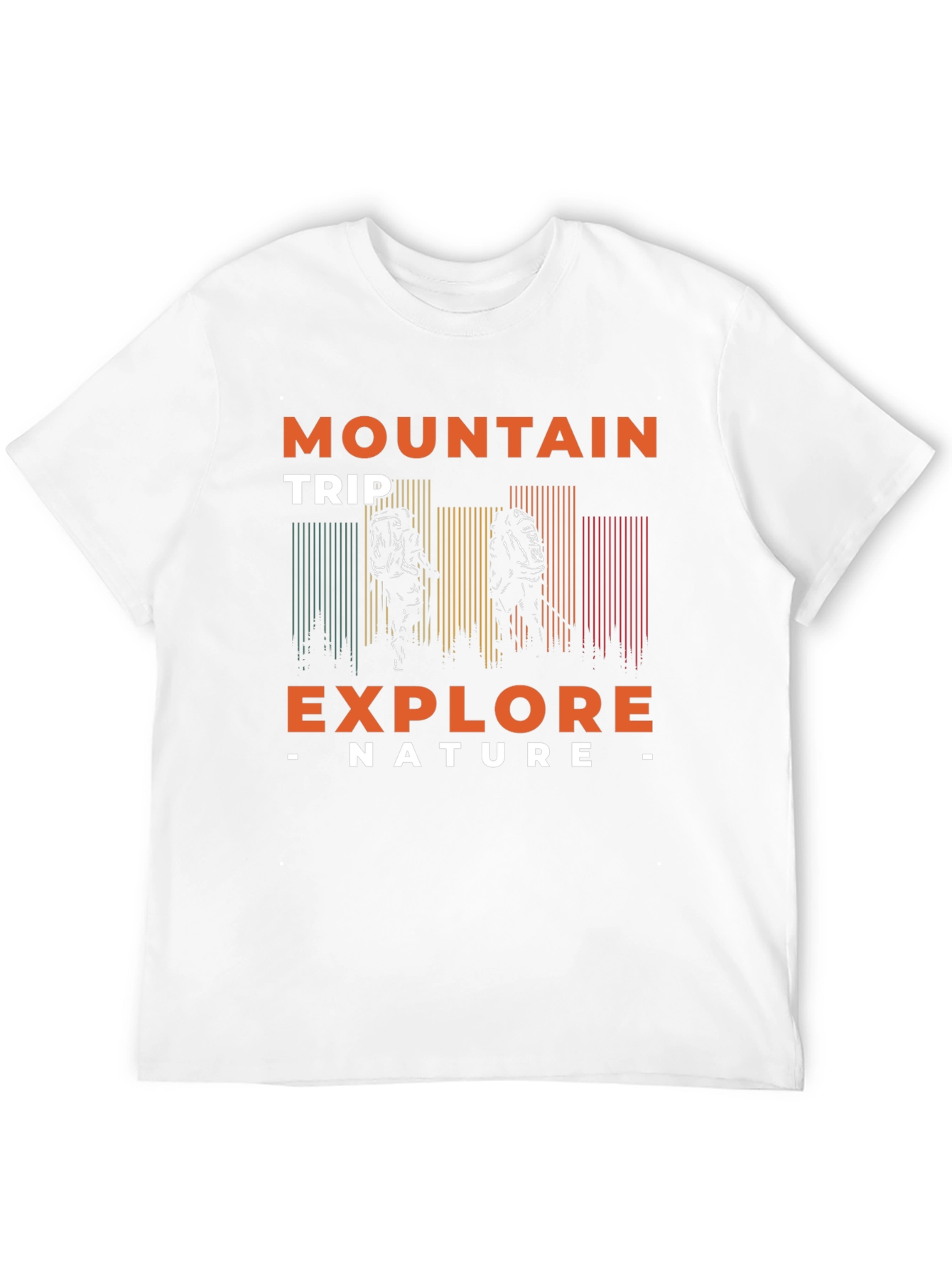 Mountain Trip Explore Nature Graphic Tee