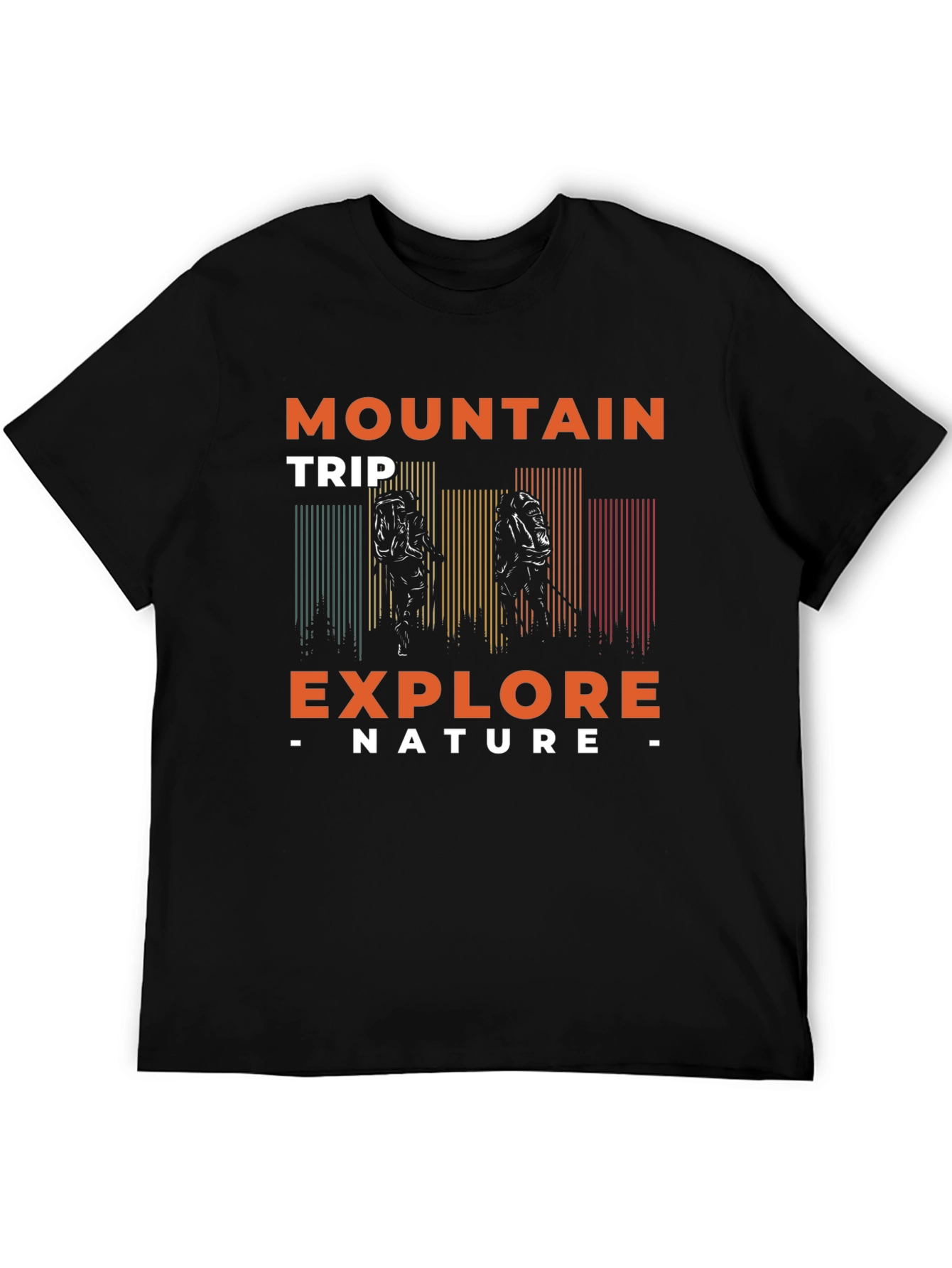 Mountain Trip Explore Nature Graphic Tee