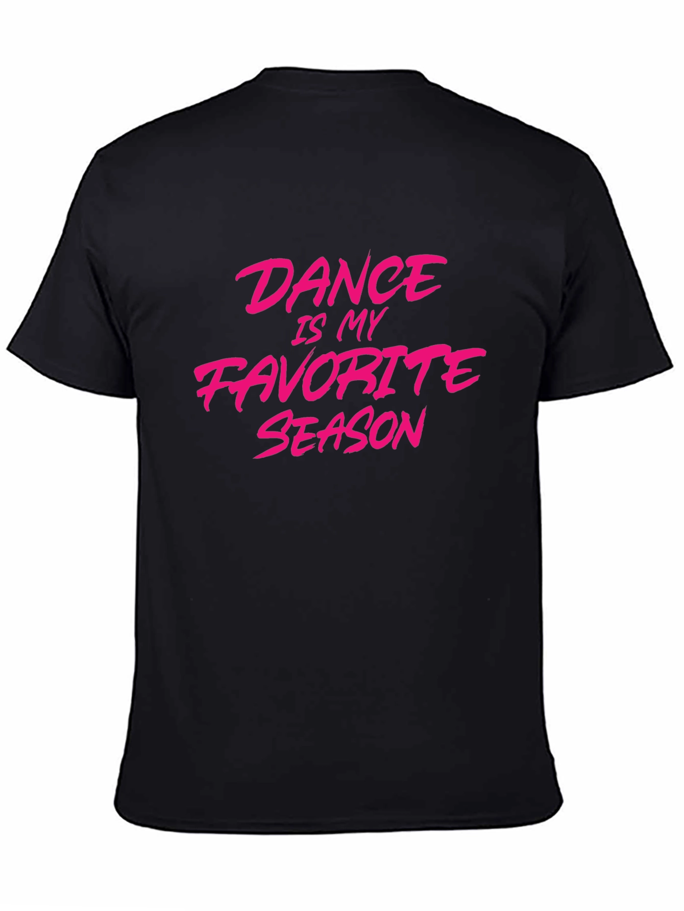 Dance Is My Favorite Season Black T-Shirt