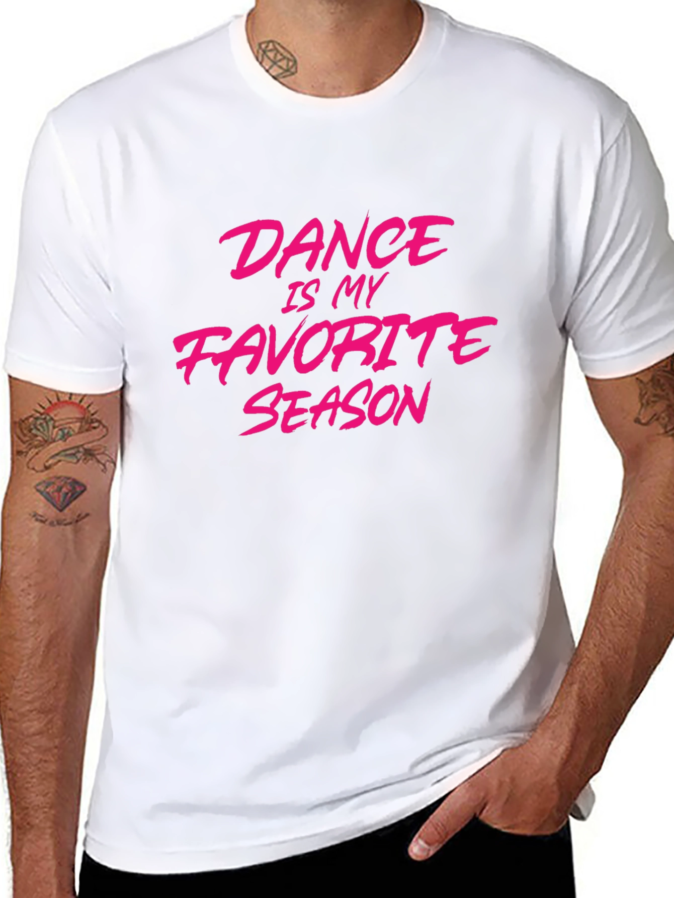 Dance Is My Favorite Season Black T-Shirt