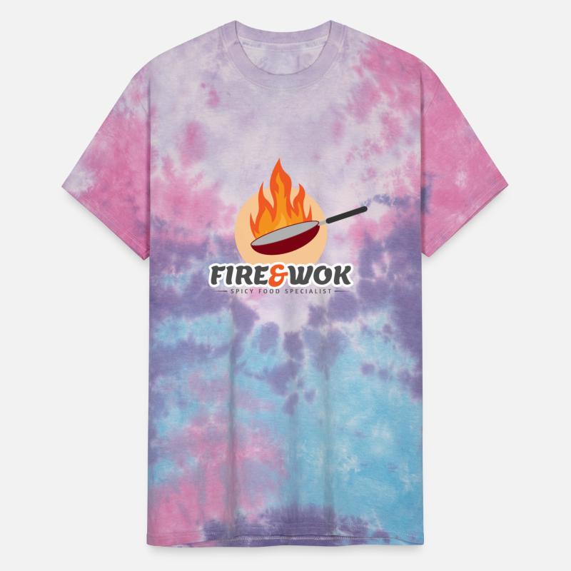 Fire And wok spicy food Specialist for T shirt