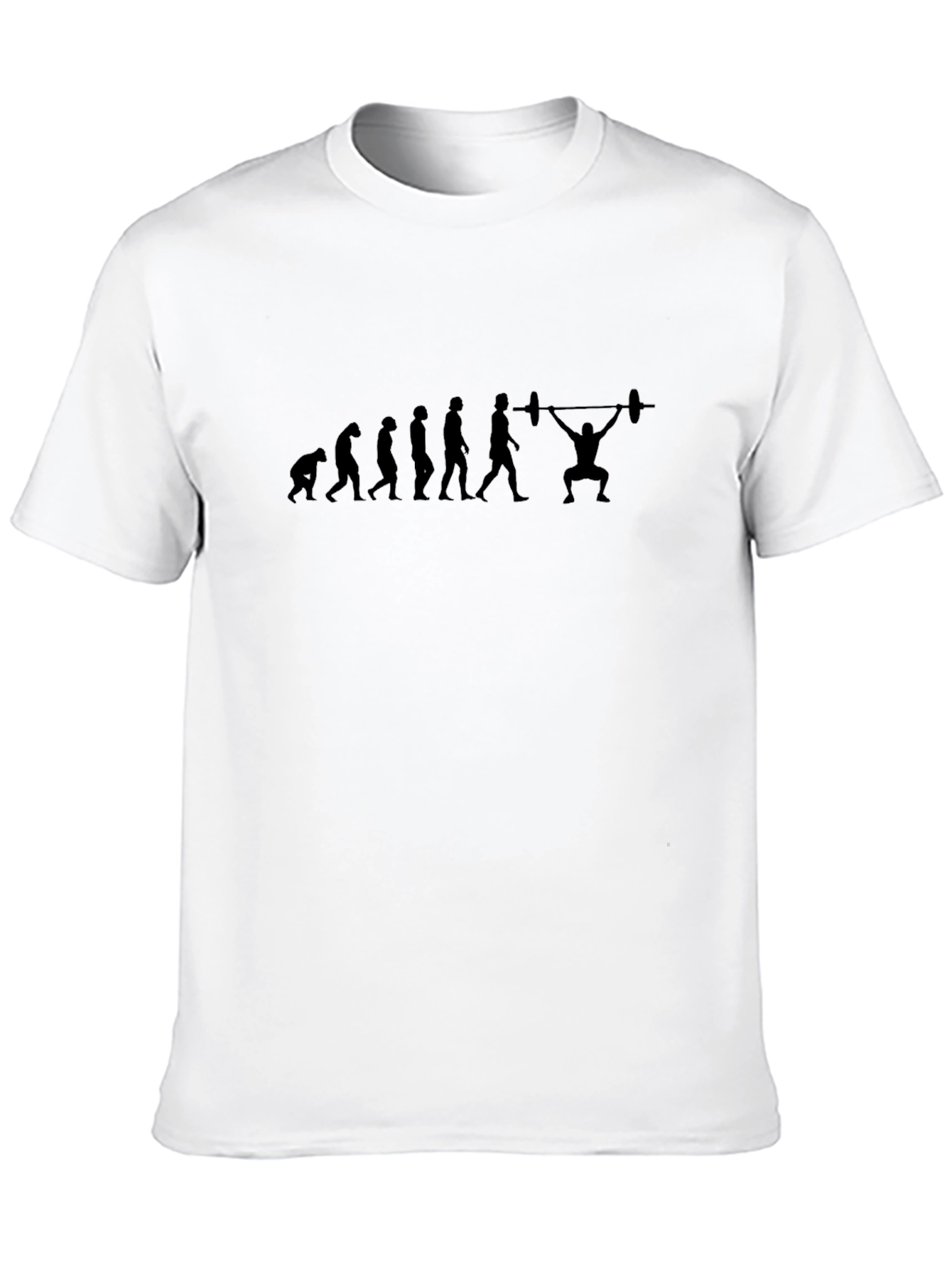 Evolution Weightlifting Black T-Shirt Gym Workout