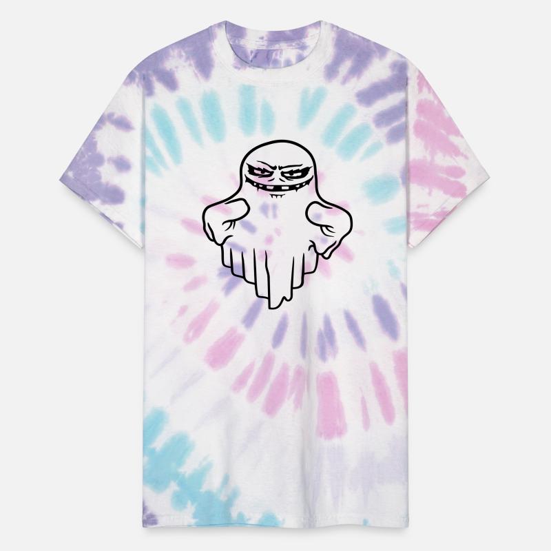 Floating monster ghost cartoon
