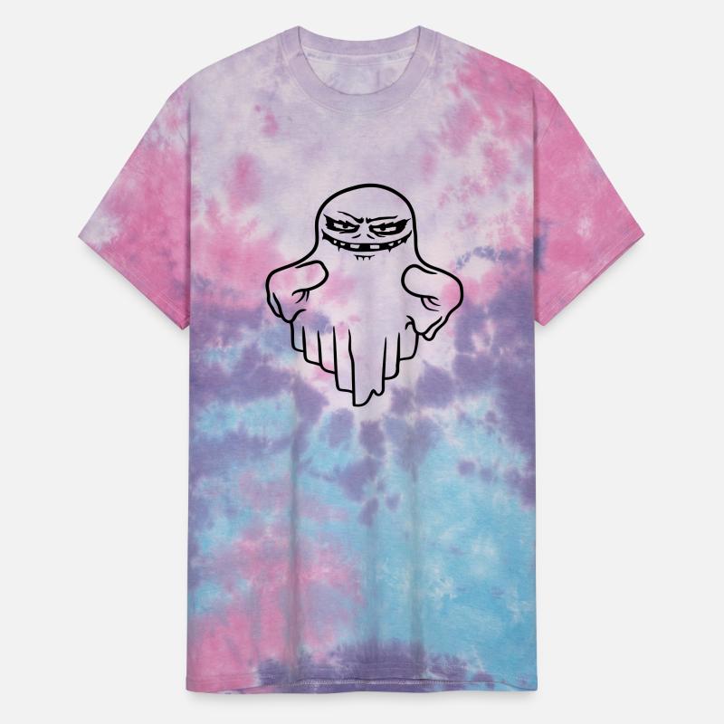Floating monster ghost cartoon