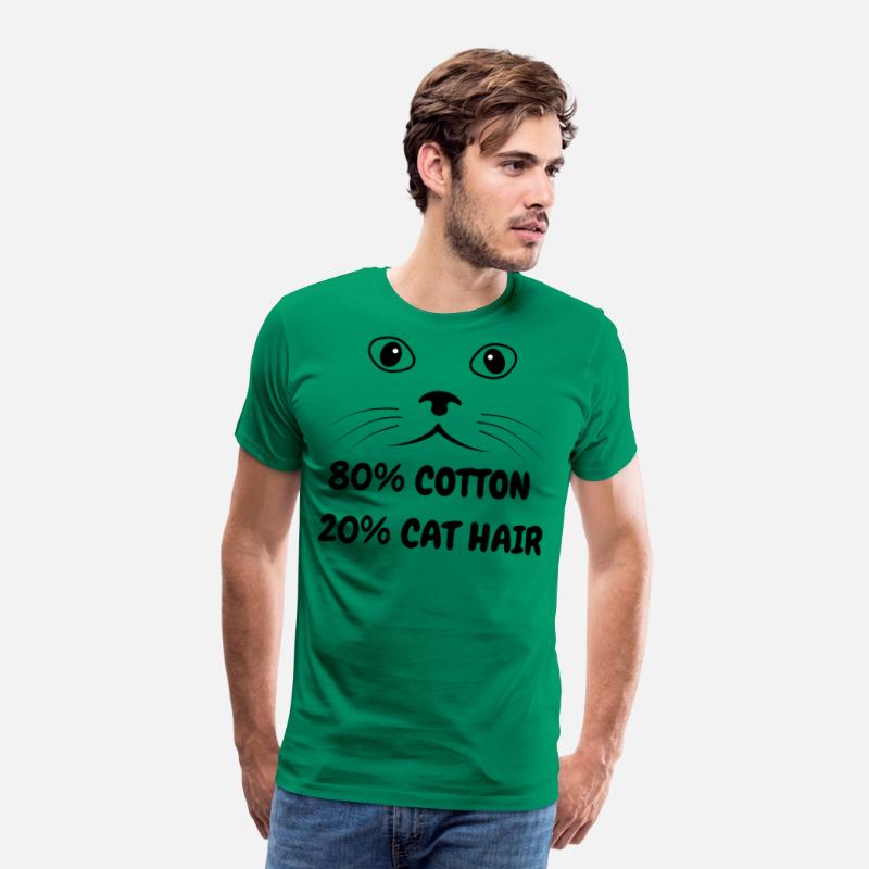 Funny 80% Cotton 20% Cat Hair