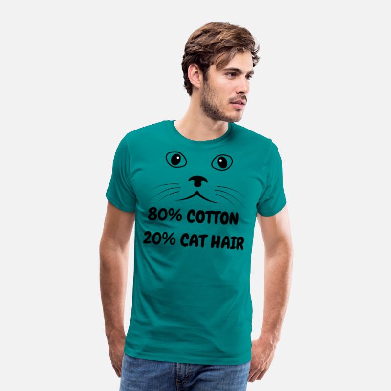 Funny 80% Cotton 20% Cat Hair