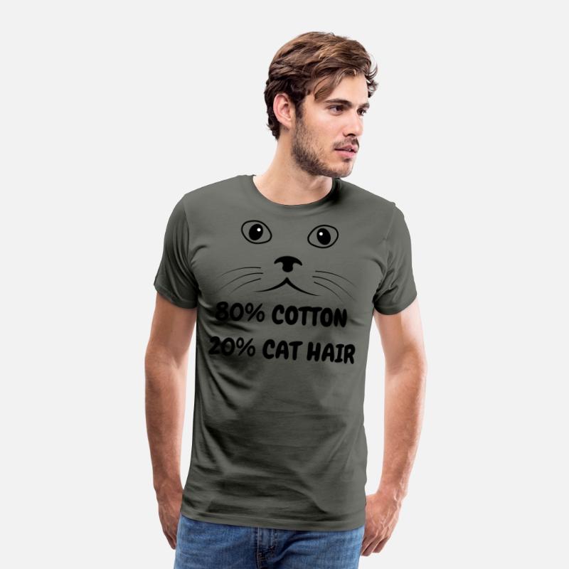 Funny 80% Cotton 20% Cat Hair