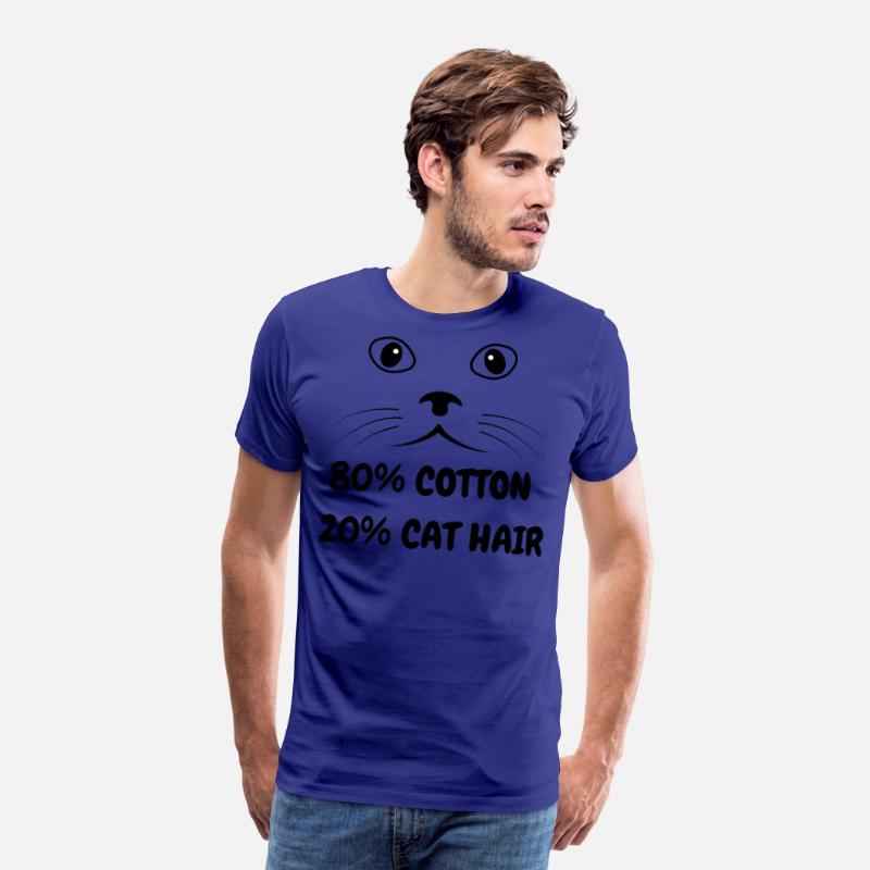 Funny 80% Cotton 20% Cat Hair