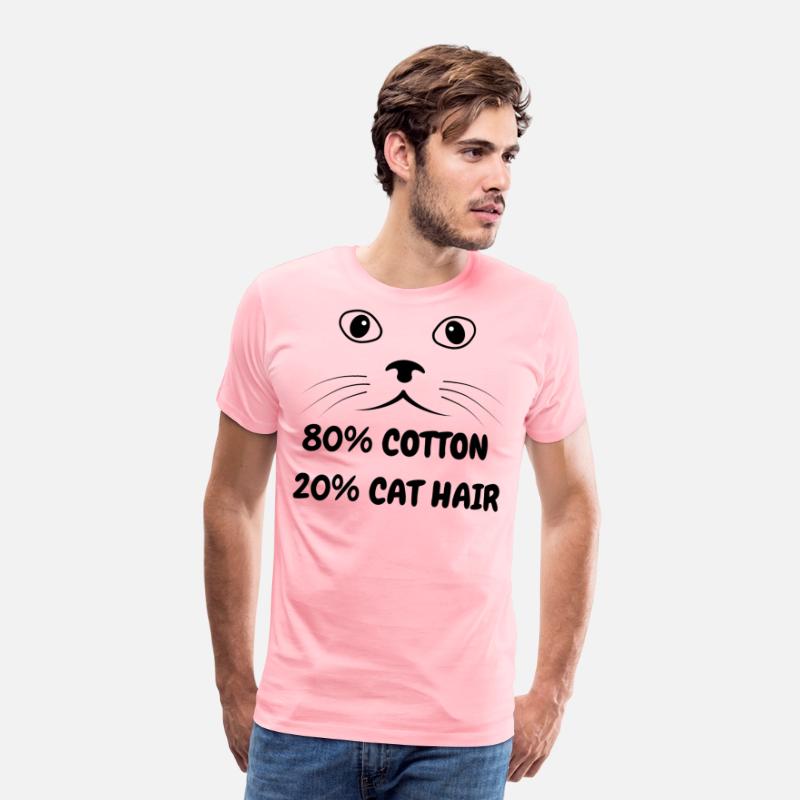 Funny 80% Cotton 20% Cat Hair