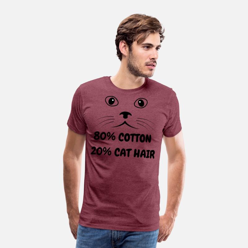 Funny 80% Cotton 20% Cat Hair