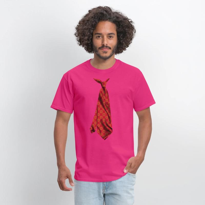 funny colorful printed necktie muladhara chakra