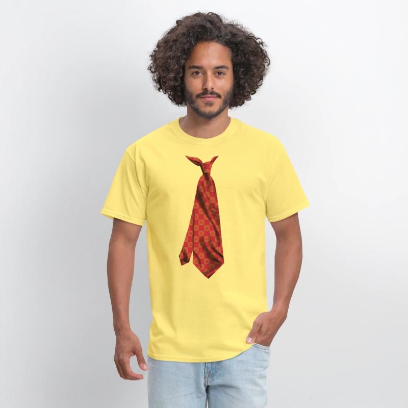 funny colorful printed necktie muladhara chakra