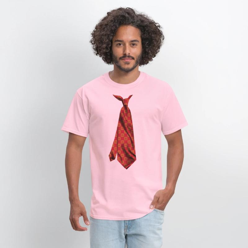 funny colorful printed necktie muladhara chakra
