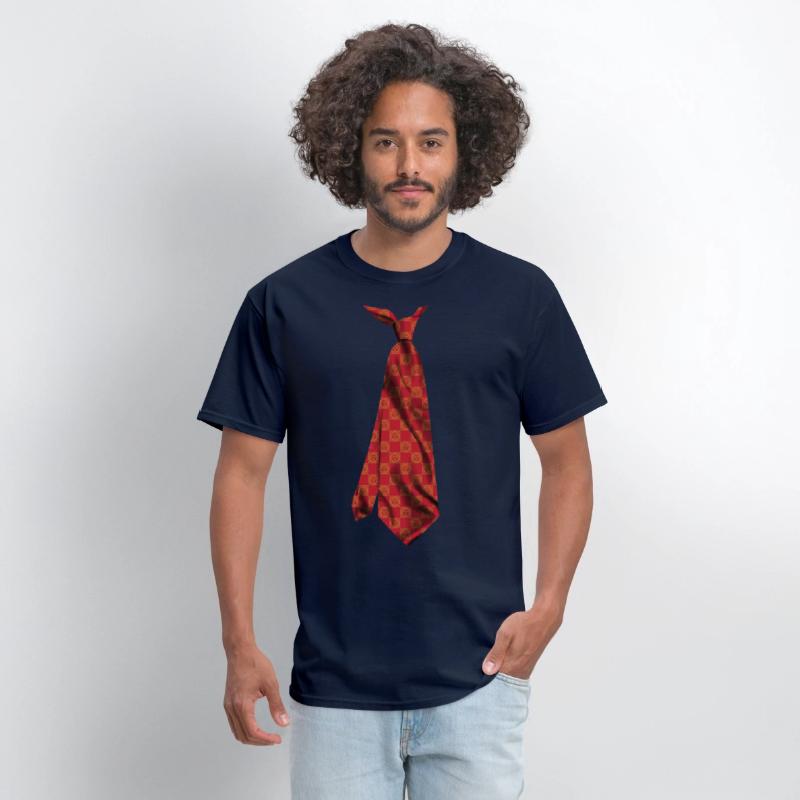 funny colorful printed necktie muladhara chakra