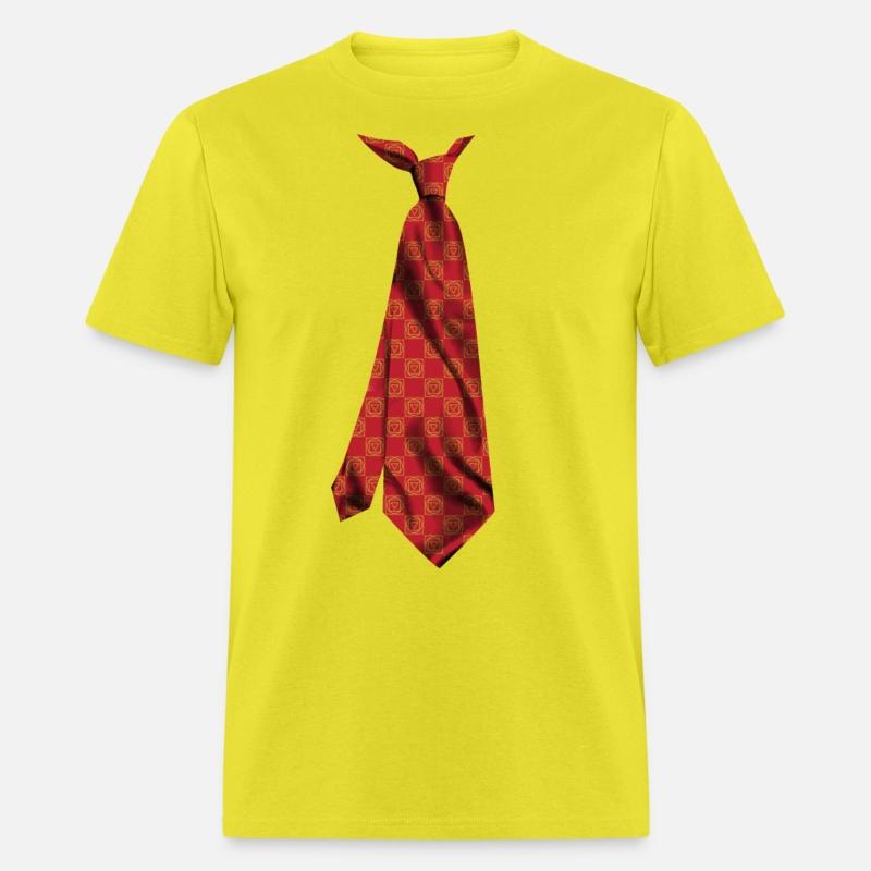 funny colorful printed necktie muladhara chakra