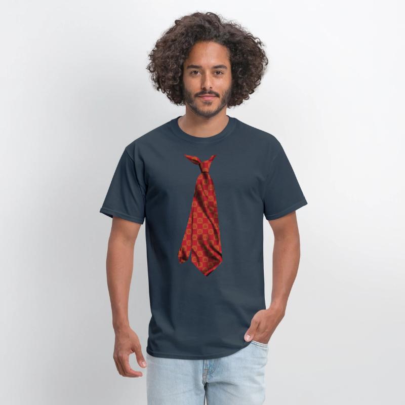 funny colorful printed necktie muladhara chakra