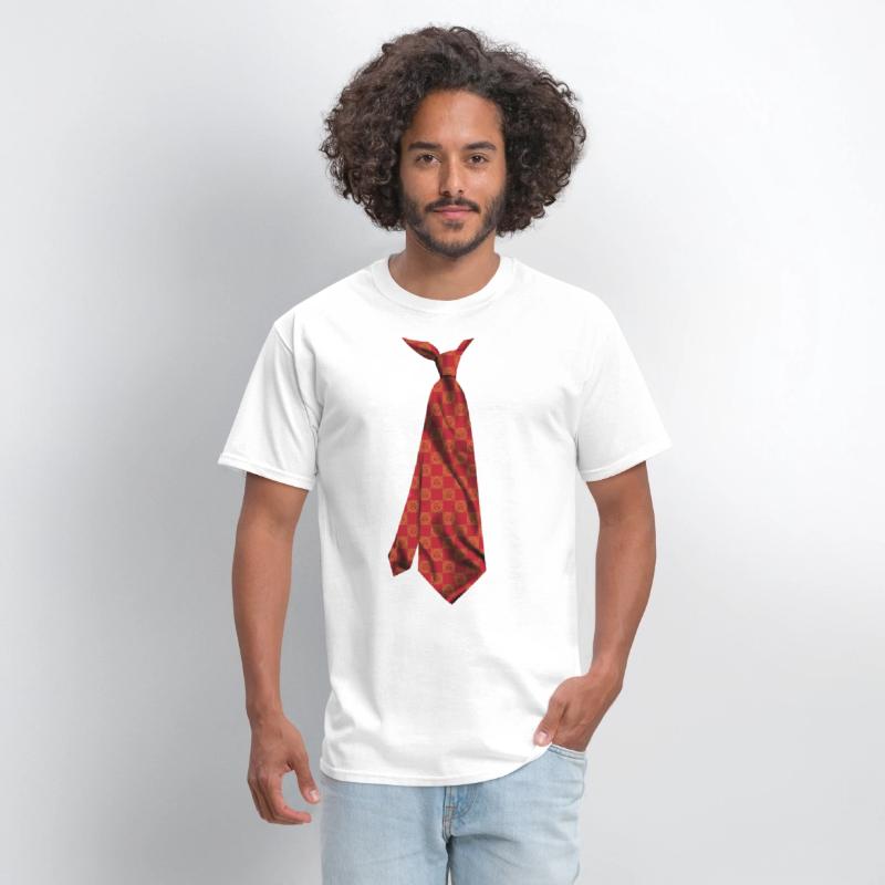 funny colorful printed necktie muladhara chakra