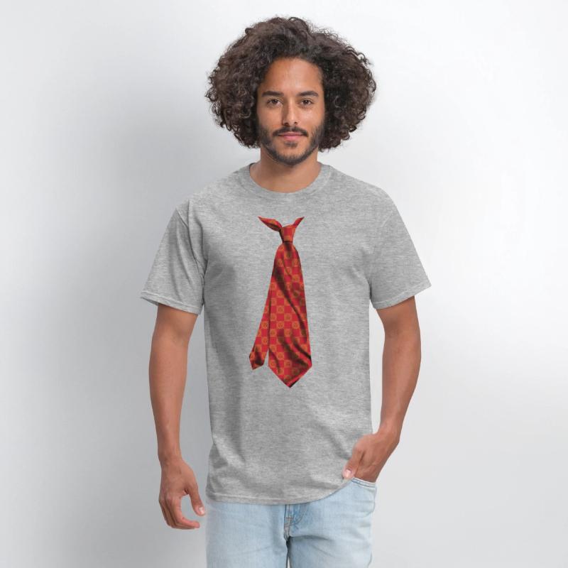 funny colorful printed necktie muladhara chakra
