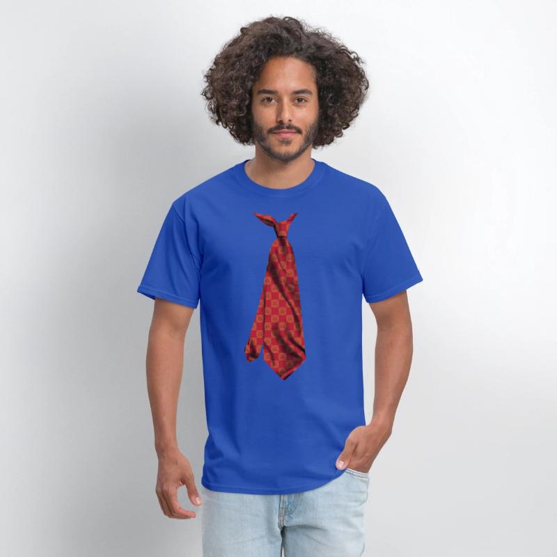 funny colorful printed necktie muladhara chakra