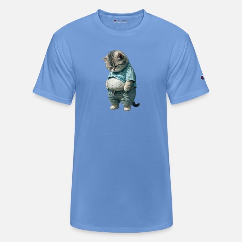 Funny Fat Cat Design Lover